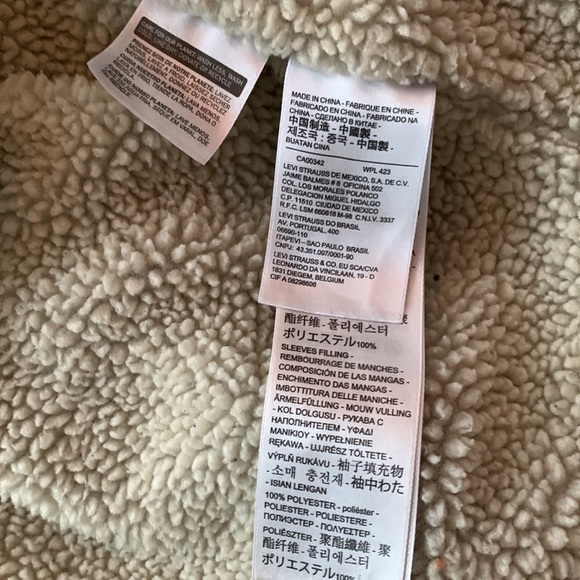 Classic Levi’s Trucker Jacket With Plush Fur Collar SHERPA TRUCKER JACKET, XXL* - Picture 14 of 16